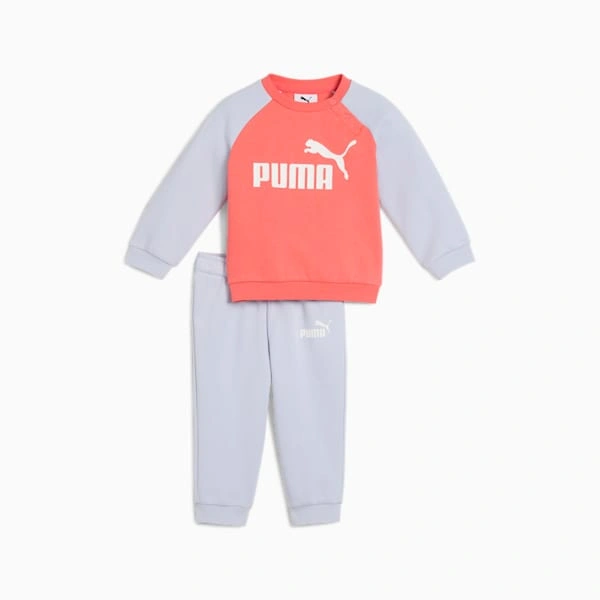 PUMA Minicats: Doppelpack für kleine Entdecker! Raglan-Crew & Hose – Spiel, Spaß, Style pur!